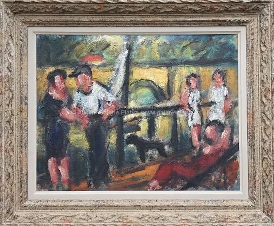Bedřich Feigl - Most v Praze - Aukční Galerie Platýz