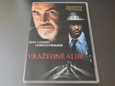 VRAŽEDNÉ ALIBI (DVD, CZ dabing) Sean Connery, Laurence Fishburne
