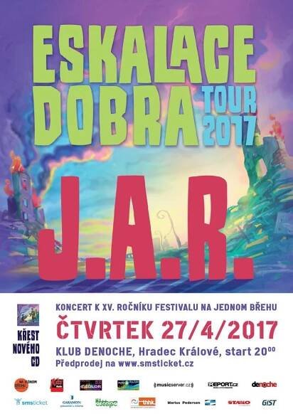 J.A.R.  - Eskalace dobra tour 2017 - Hradec Králové