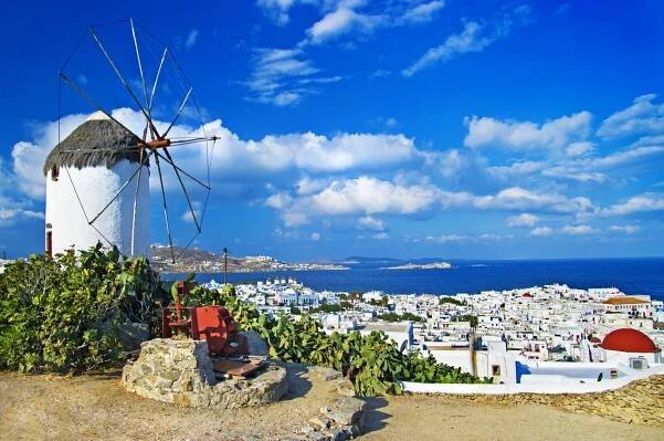 Řecko - Kykladské Ostrovy Paros A Santorini