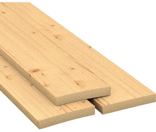 Baudiele Fichte/Tanne beschlagen 45 mm x 280 mm x 3000 mm