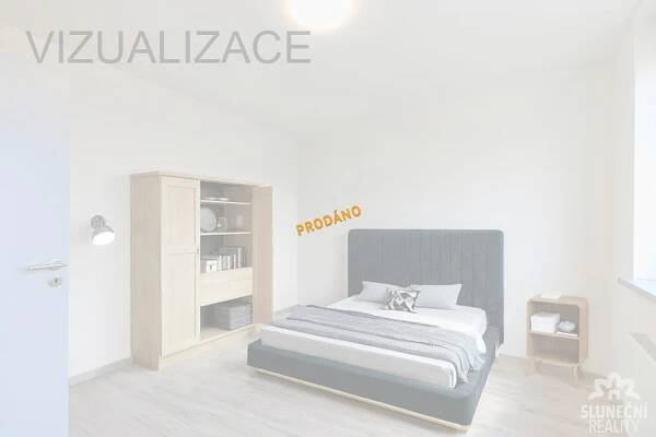 Pronájem bytu 2+1, 55 m², Zlín - Kvítková | Sluneční Reality 