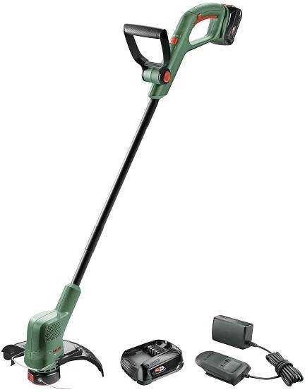 Bosch Home and Garden EasyGrassCut 18V-26 akumulátor strunová sekačka + akumulátor, vč. nabíječky 18 V 2.5 Ah šířka sekání: 26 mm