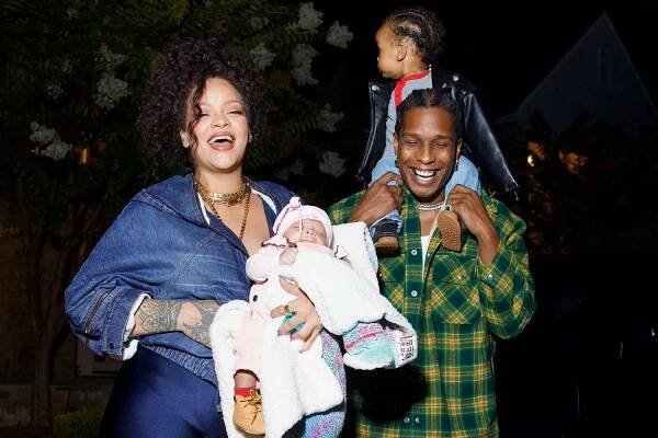 Rihanna and ASAP Rocky are sharing with the world an intimate photoshoot along with their newborn son, Riot Rose