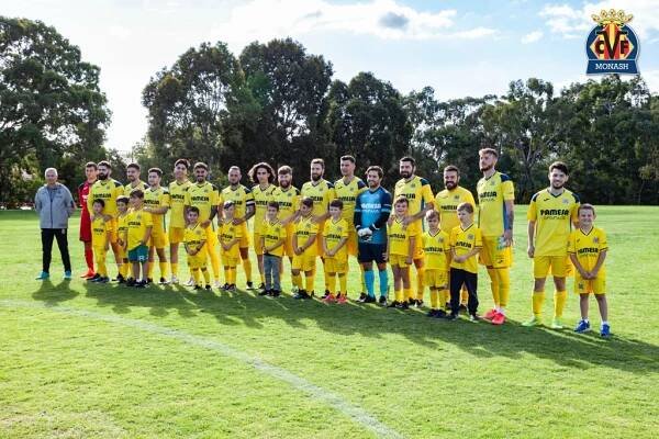 Monash Villarreal FC - Senior Mens Team - Jersey Day Presentation