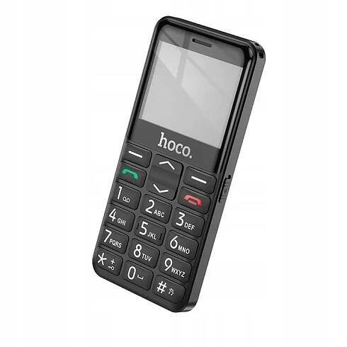 Telefon pro seniory Uniwa Dual SIM, FM rádio, lampička, SOS tlačítko
