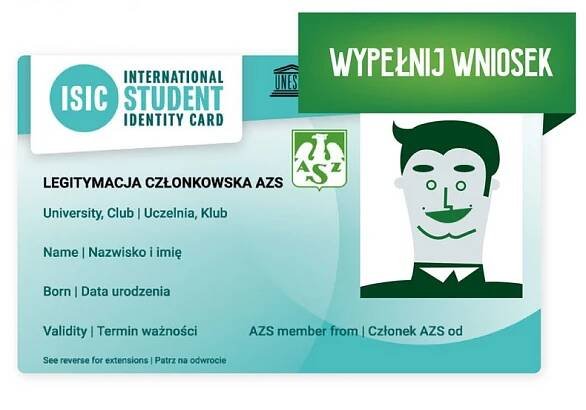 Legitymacja AZS-ISIC