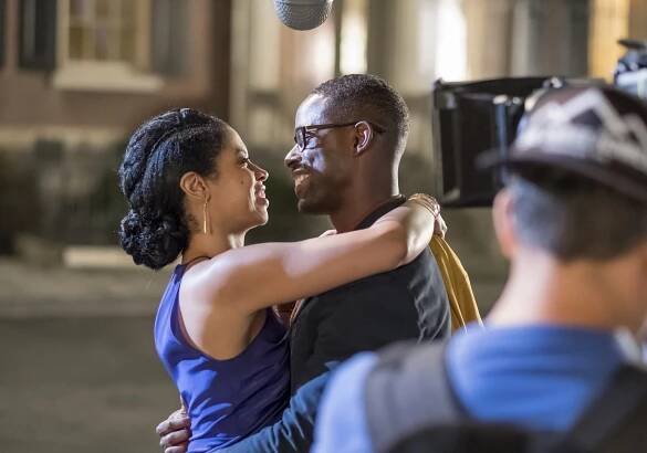 Susan Kelechi Watson, Sterling K. Brown - Tohle jsme my - Manny se vrací - Z natáčení