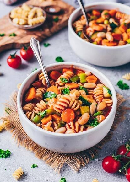 Vegan Minestrone Soup