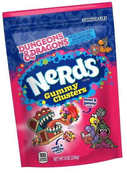 Nerds Candy and Dungeons & Dragons Join Forces for Epic Snacking and Gaming Experience