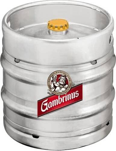 Gambrinus nepasterizované 12° 30 l (sud)