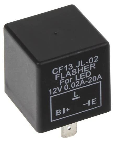 Elektronický přerušovač blinkrů, 12V, 3 kontakty