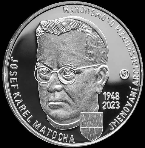 2 KUSY ČNB 200,- Josef Karel Matocha Stříbrná mince PROOF + STANDARD