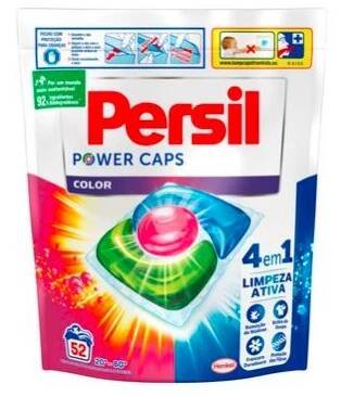 Persil Power Caps Color 4v1 XXL 52 Pracích cyklů - drogerie Topmarkt