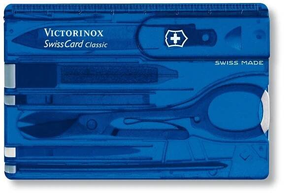 swisscard victorinox classic modra