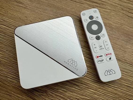 Homatics Box R Plus Android TV - 4K UHD multimediální přehrávač - TV, audio, video