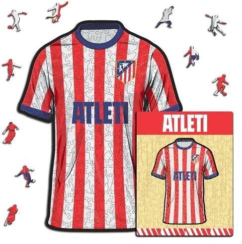 Atlético de Madrid® Jersey - Wooden Puzzle