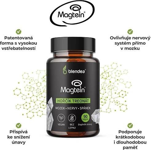 Blendea Magtein hořčík Treonát 90 cps.