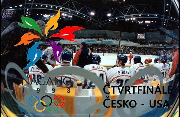 Nagano 1998 Čtvrtfinále Česko USA