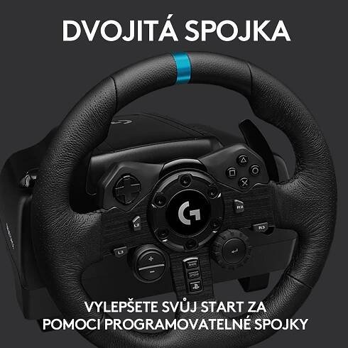 Logitech G923 Driving Force + Gran Turismo 7 - PS4
