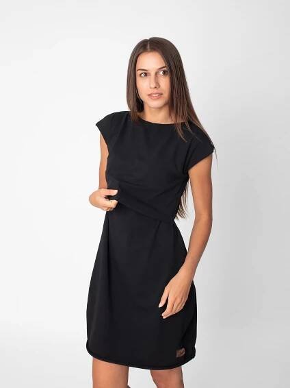 Drexiss ANGELIKA kojící šaty BLACK