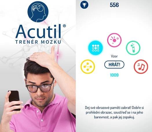 Acutil Minihry a Trenér mozku: Nenechte své řídící centrum zakrnět (recenze her) – SMARTmania.cz