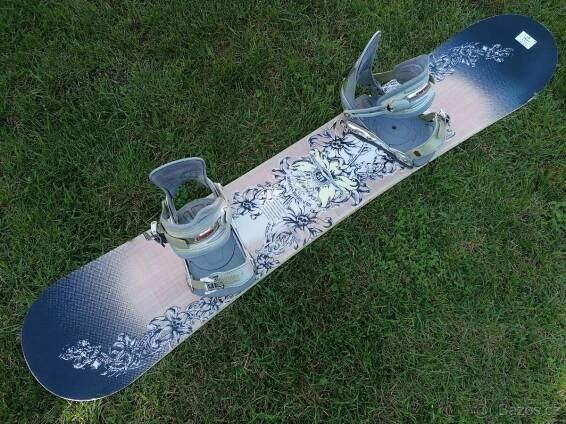 Prodám snowboard značky LTD. Velikost 158cm. - Beroun