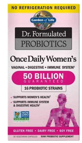 Garden of Life Dr. Formulated probiotika pro ženy 30 cps.
