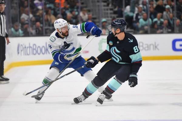 NHL: Vancouver Canucks at Seattle Kraken