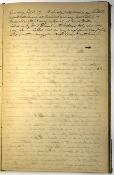 Diary of Thomas Hughes