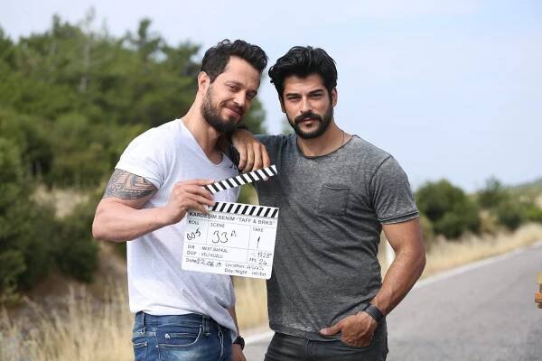 Murat Boz, Burak Özçivit - Kardeşim Benim - Z natáčení