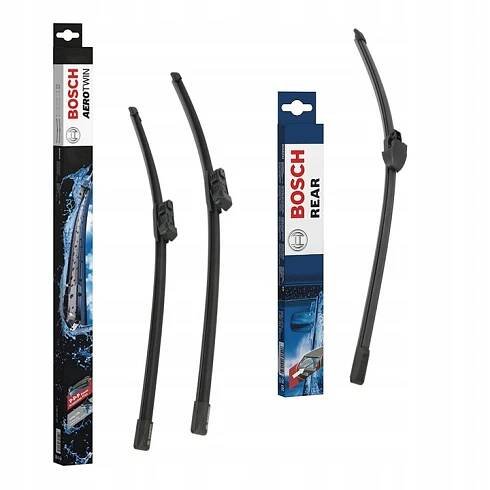 Stěrače Bosch přední 530 mm 530 mm + Lišta stěrače Bosch 3 397 008 009 zadní 400 mm