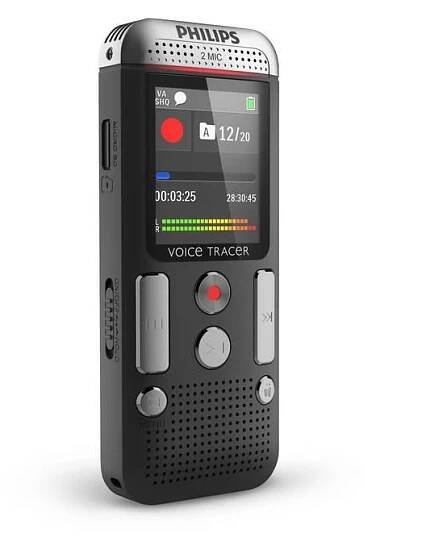 Diktafon Philips DVT2510 černý