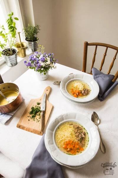 consommé from the Taste of Memories countryside kitchen