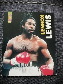 kartičky sport box Lennox Lewis - Sportovní sbírky