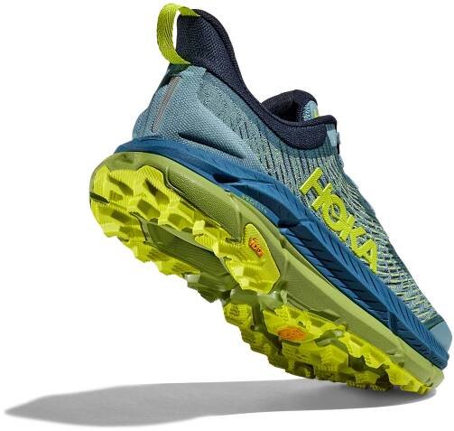 HOKA MAFATE SPEED 4 STONE BLUE / DARK CITRON