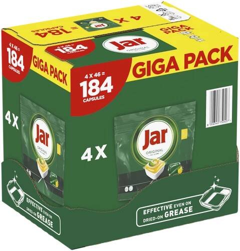 JAR Original All in One tablety Giga Pack 184 ks (4x46) 599 Kč