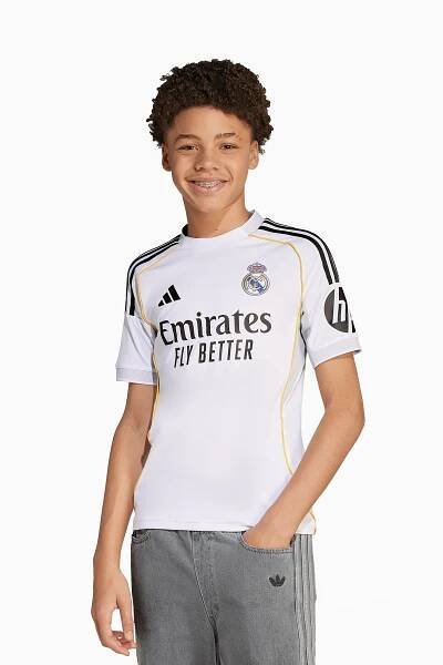 Tričko adidas Real Madrid 25/26 Domáci Replika Junior
