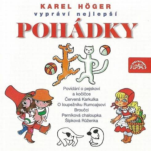 Karel Höger vypráví nejlepší pohádky - Karel Höger [CD] od 99 Kč