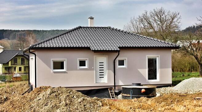 Dřevostavba na klíč - Loučka u Bílska - QHOUSE