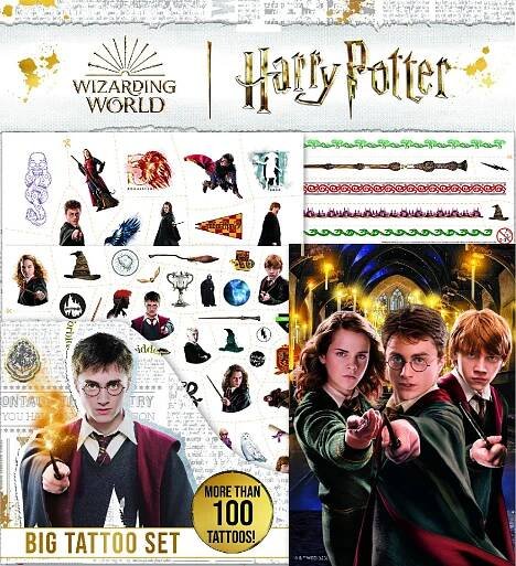 JIRI MODELS 3431-3 velký set s tetováním Harry Potter od 99 Kč