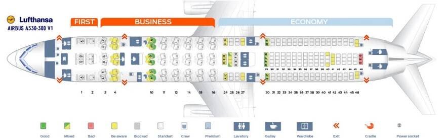 Lufthansa Fleet Airbus A330 300 Details And Pictures