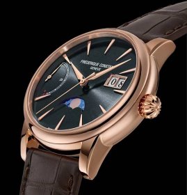 Frederique Constant Manufacture Power Reserve Big Date Automatic Moon Phase FC-735G3H9 Limited Edition 350pcs | Hodinky-365.cz
