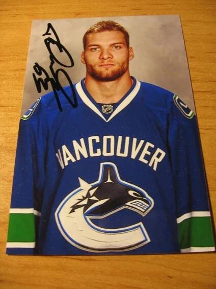 ++++ Adam Polášek - Vancouver Canucks - orig. autogram