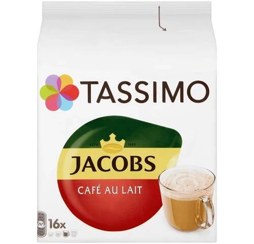 Tassimo Jacobs Café Au Lait kapsle 16ks