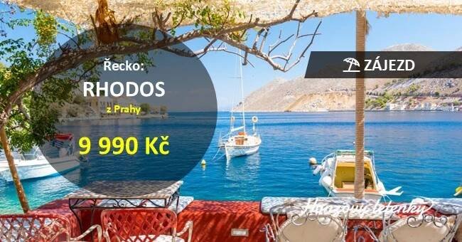 RHODOS na konci léta - Honzovy letenky