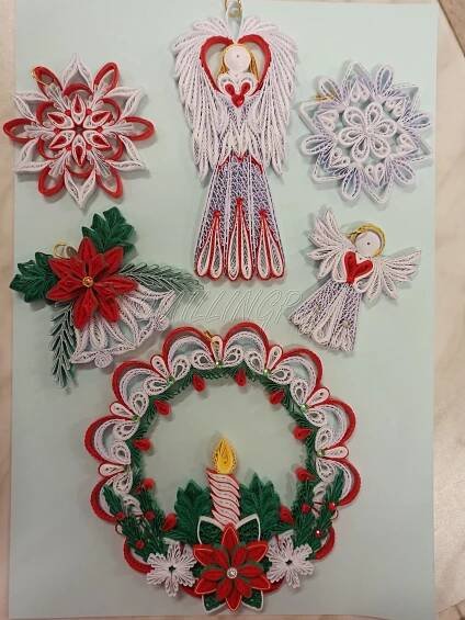 Vánoce quilling – Raja handmade