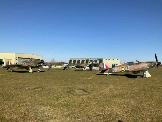Rekonstrukce letounu Hawker Hurricane P3351 (Příběhy můžu a stroje)| Letiště Točná, Praha