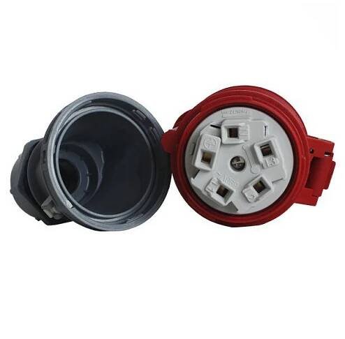 Zásuvka 400V 32A 4P na kabel ZS 324