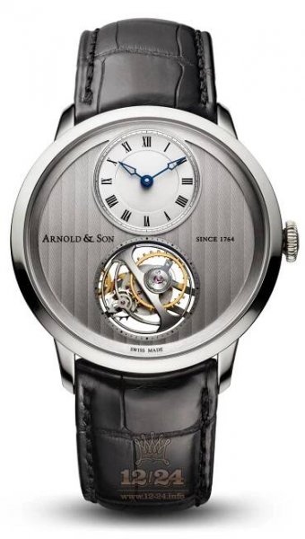 Arnold Son Instrument Collection Watch 1UTAG.S03A.C121G Palladium Case Silver Dial